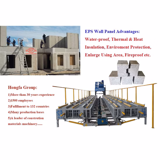 Lightweight Precast Concrete Sandwich Wall Panel Making Machine