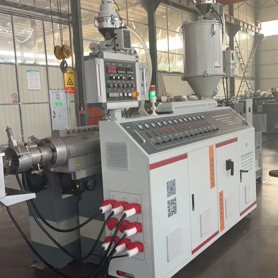 Plastic EVA Single Wall Corrugated Pipe Tube Hose Extruder Making Machine for Vacuum Dust Cleaner