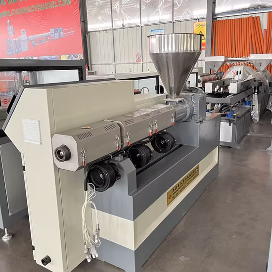 Plastic EVA Single Wall Corrugated Pipe Tube Hose Extruder Vacuum Dust Cleaner Making Machine